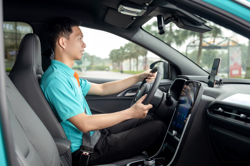 Chương trình Luân chuyển giúp các tài xế có cơ hội làm việc tài xế taxi tại Hà Nội (Ảnh: Xanh SM)