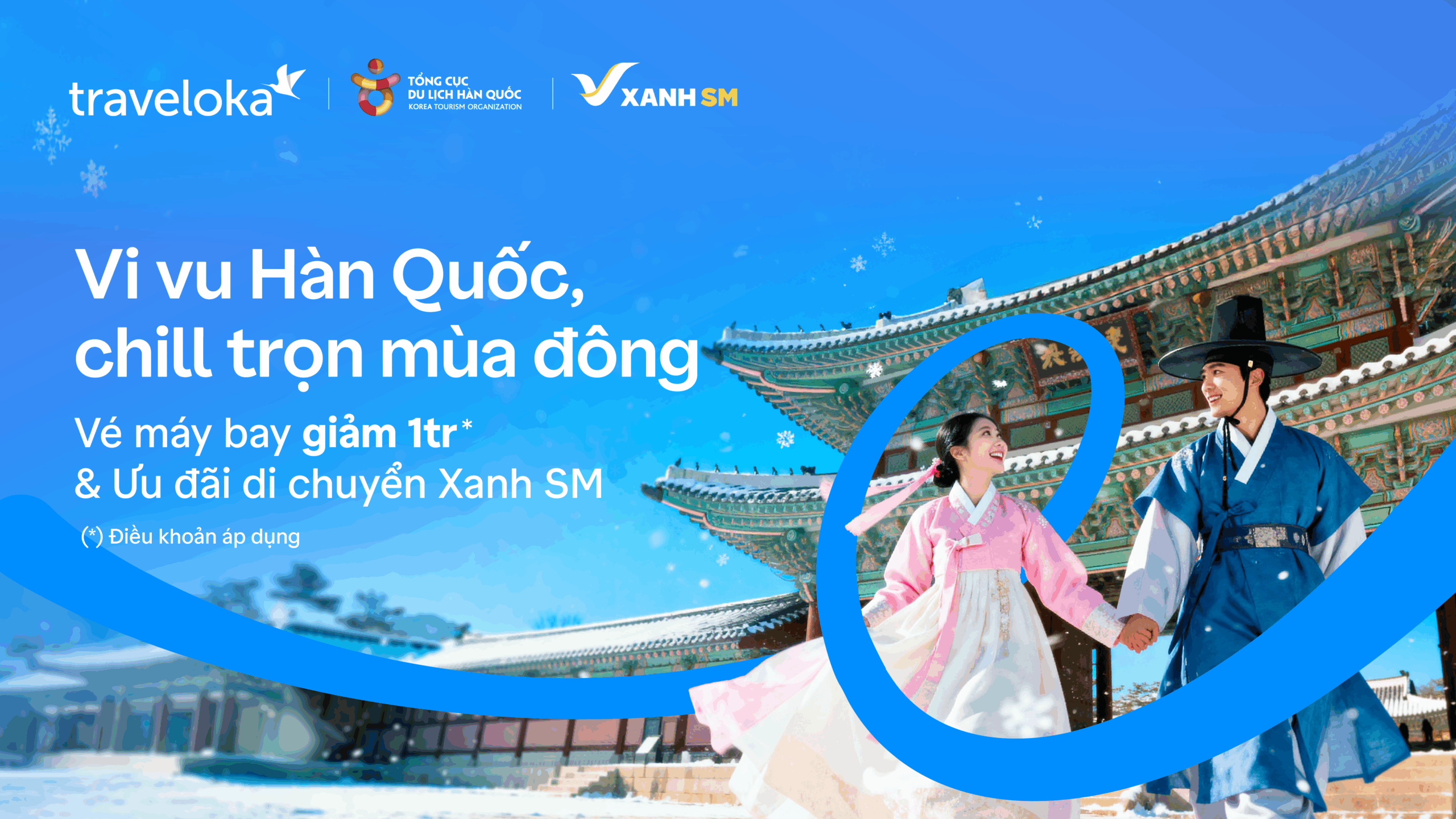 Deal vi vu mùa đông Hàn Quốc