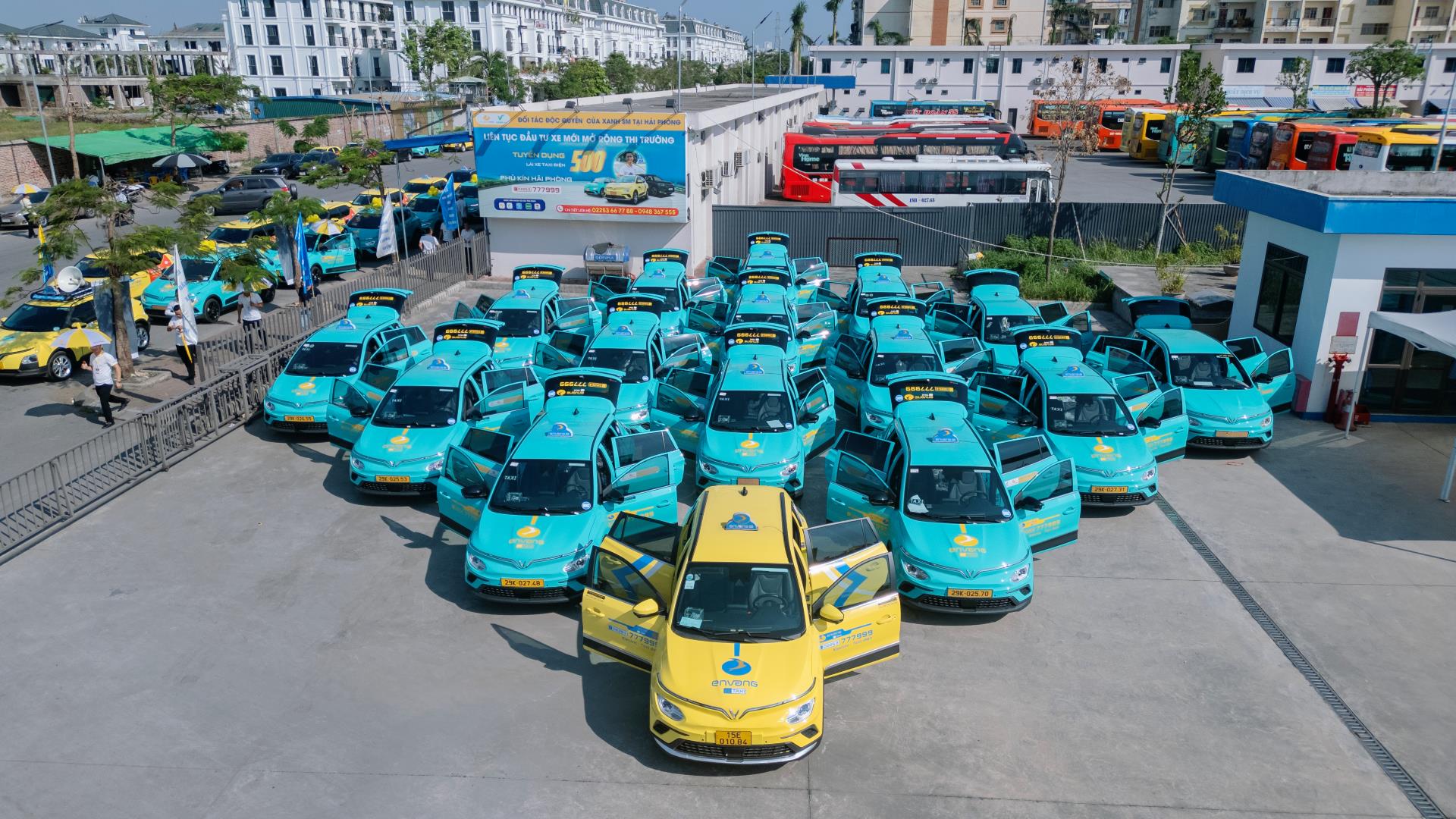 Én Vàng Taxi trở thành đối tác độc quyền của Xanh SM tại Hải Phòng ...