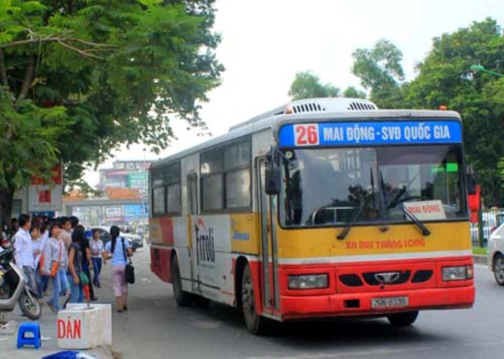 Xe bus là phương tiện công cộng giá rẻ và thuận tiện