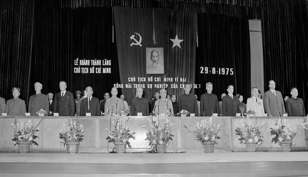 Lễ khánh thành Lăng Bác diễn ra vào 29/08/1975