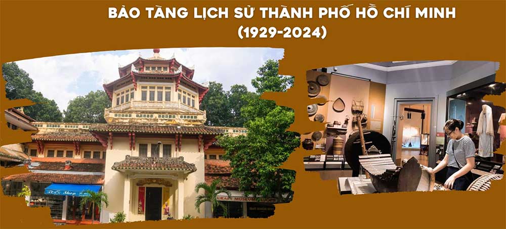 Bảo tàng lịch sử TP HCM có rất nhiều hiện vật trưng bày cả ngắn hạn và dài hạn  