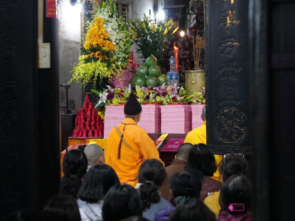 Chùa Phúc Khánh đóng vai trò quan trọng trong đời sống tâm linh hiện đại. (Ảnh: baokinhtedothi.vn)