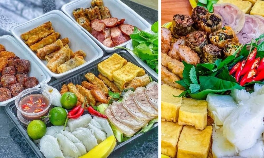 Set bún đậu mắm tôm siêu chất lượng tại Đệ Nhất Quán Thủ Đức