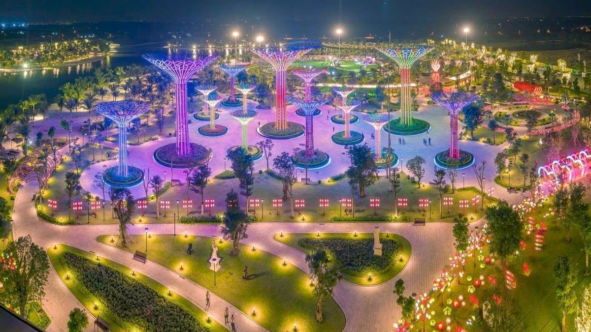 Công viên Ánh Sáng tại Vinhomes Grand Park
