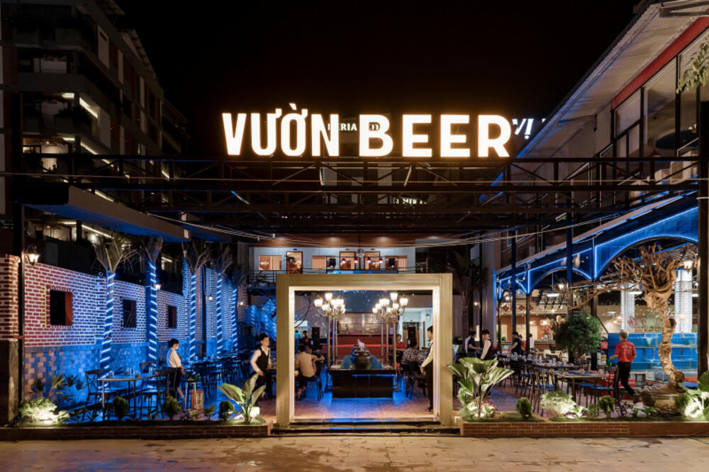 Quán nhậu Vườn Beer Quy Nhơn (Ảnh: Sưu tầm internet)