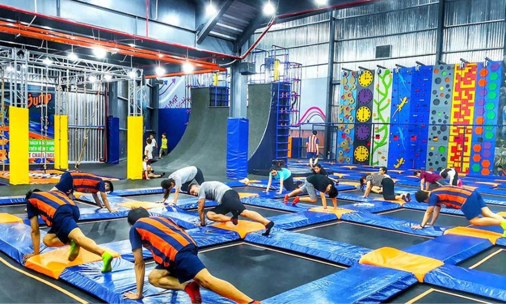 Khu vui chơi Jump Arena dành cho trẻ từ đủ 02 tuổi trở lên 