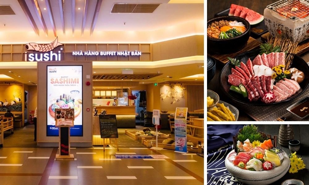 iSushi được yêu thích bởi chất lượng món ăn, dịch vụ chuyên nghiệp và không gian ấm cúng