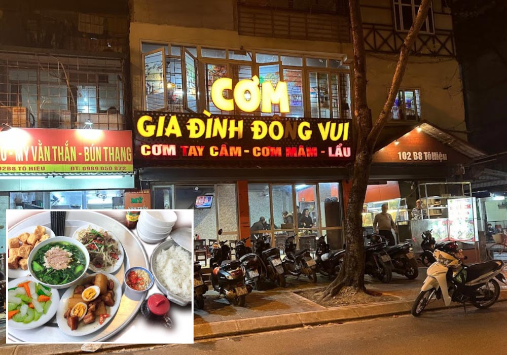 Không gian lý tưởng cho những ai yêu thích hương vị “cơm nhà”