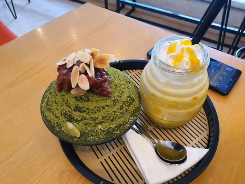 Bingsu mát lạnh là một trong những món best-seller tại Macada