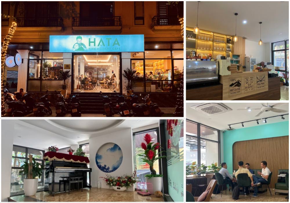 HATA Dessert Cafe: Không gian rộng rãi và góc check-in siêu đẹp trên sân khấu (Ảnh: Sưu tầm Internet)