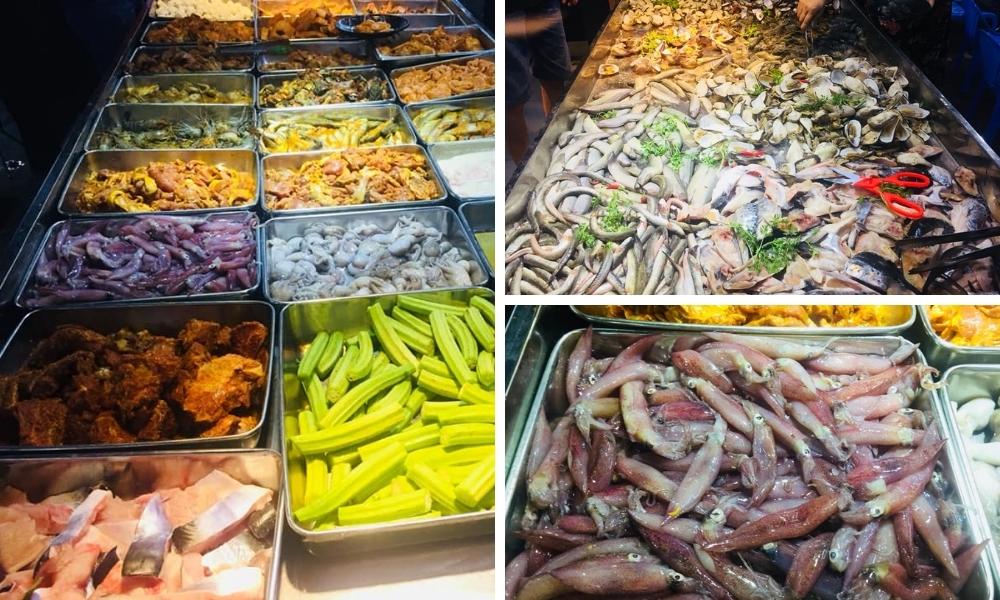 Thưởng thức hơn 60 món tại quầy line buffet Đại Dương Quận 9