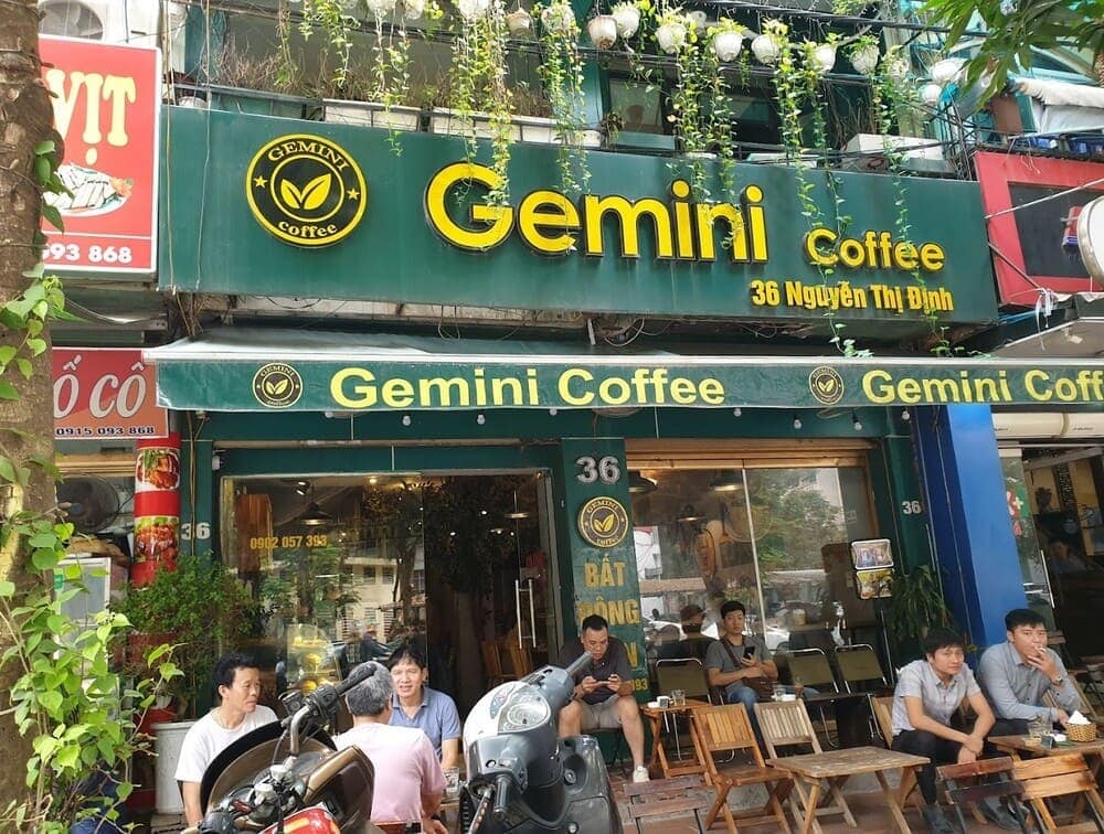 Gemini Coffee là điểm đến hoàn hảo cho các buổi họp nhóm, gặp gỡ bạn bè