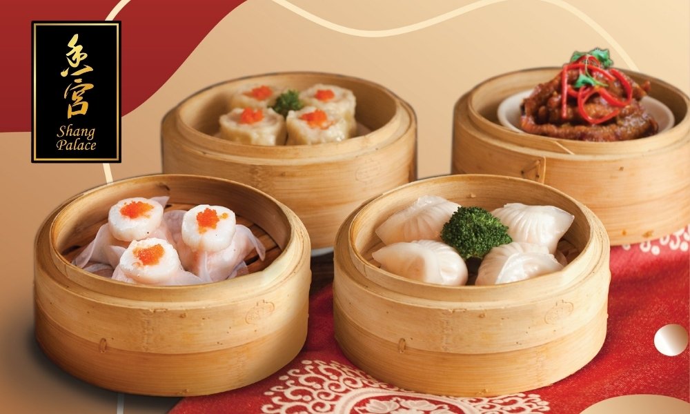 Shang Palace cung cấp menu dimsum ngon đa dạng