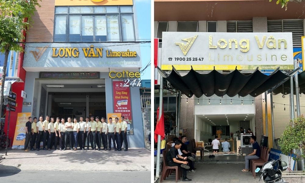 Hành khách có thể đến trực tiếp văn phòng Long Vân Limousine để đặt vé, nhận vé