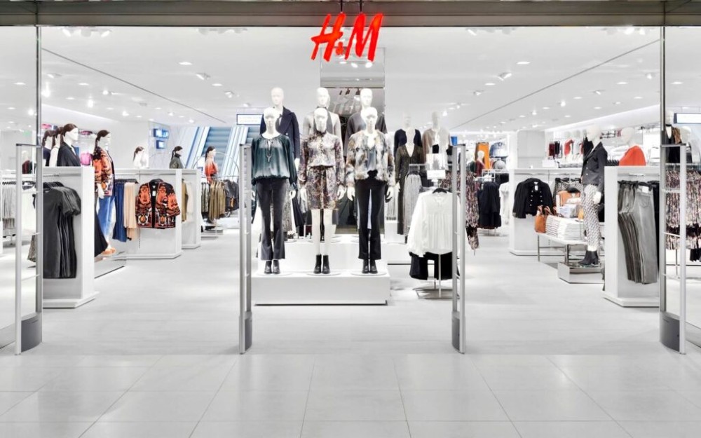 Thương hiệu thời trang H&M tại Vincom Đồng Khởi. 
