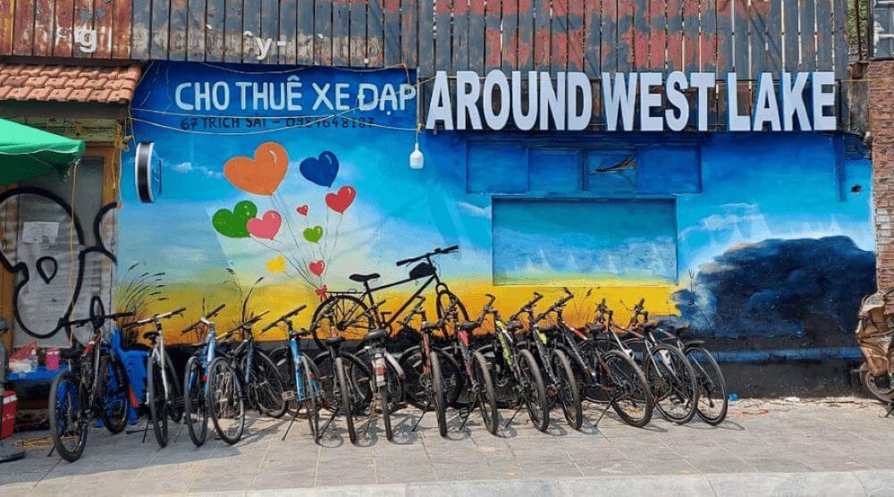 Địa điểm cho thuê xe Around West Lake chất lượng (Ảnh: Sưu tầm Internet)