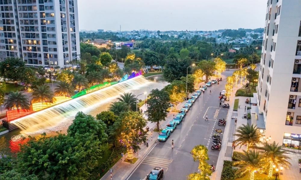 Công viên Cầu Vồng Vinhomes Grand Park độc đáo tại TPHCM