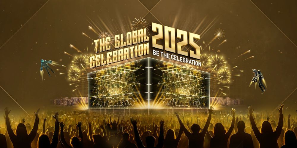 The Global Celebration Party chào đón năm 2025 