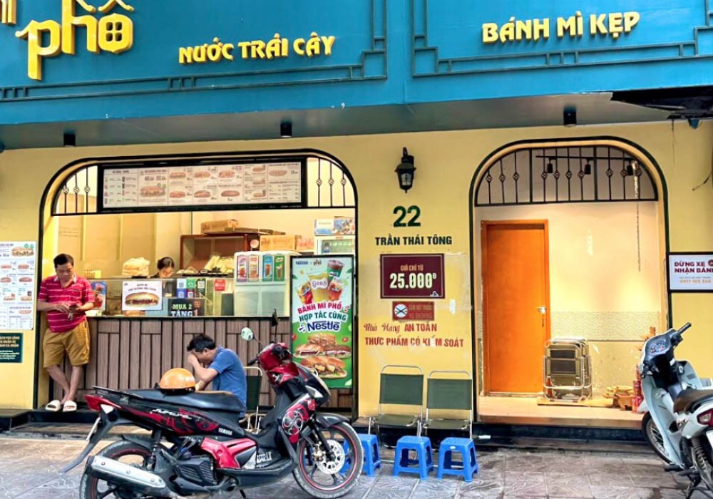 Trải nghiệm “bánh mì Phố” hấp dẫn với giá chỉ từ 25.000 VNĐ