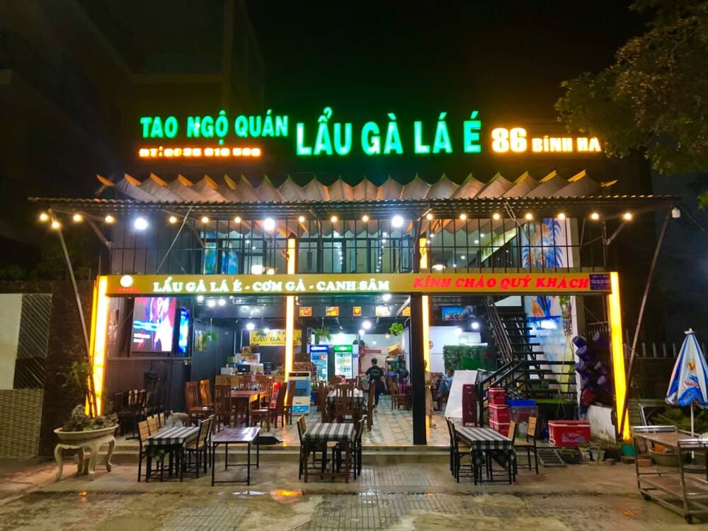 Lẩu gà lá é – Tao Ngộ Quán (Ảnh: Sưu tầm internet)