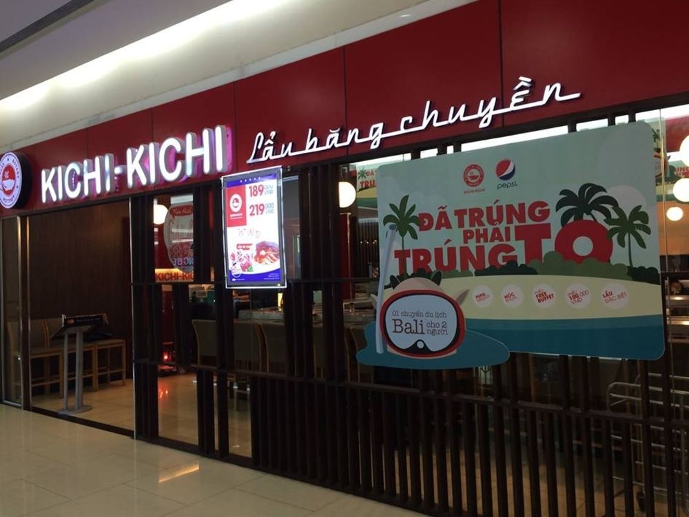 Vị trí nhà hàng Kichi-Kichi tại Big C Thăng Long