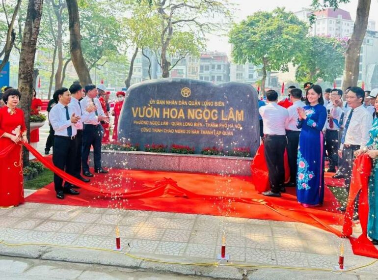 vườn hoa Ngọc Lâm