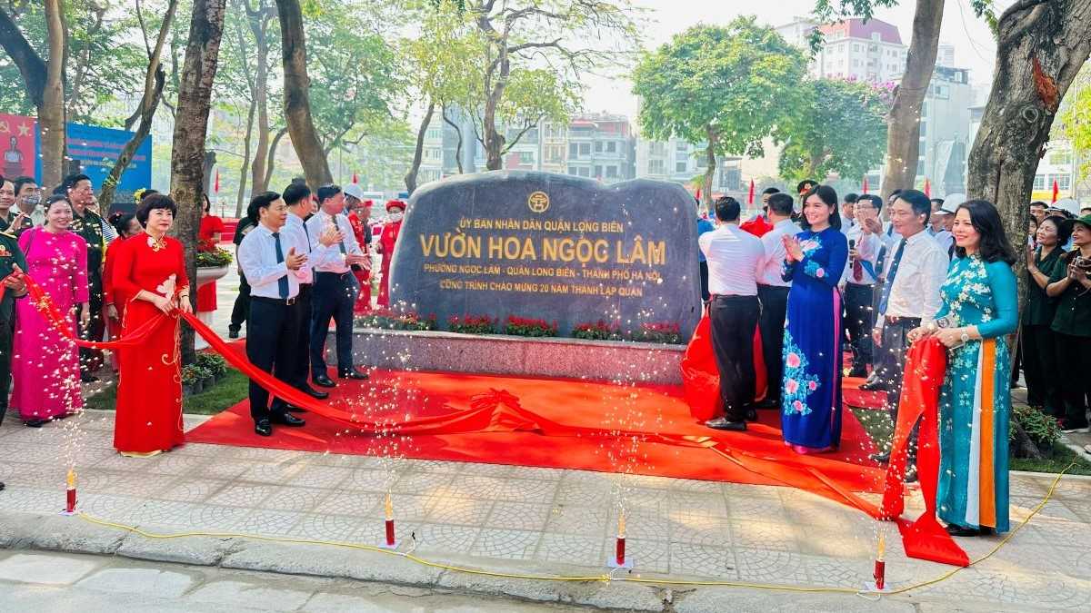 vườn hoa Ngọc Lâm