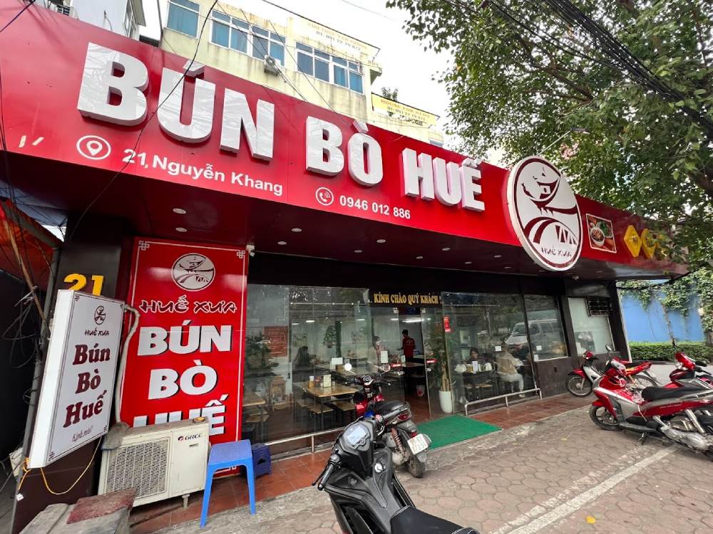 Bún Bò Huế Xưa gợi nhớ hương vị bún bò miền Trung