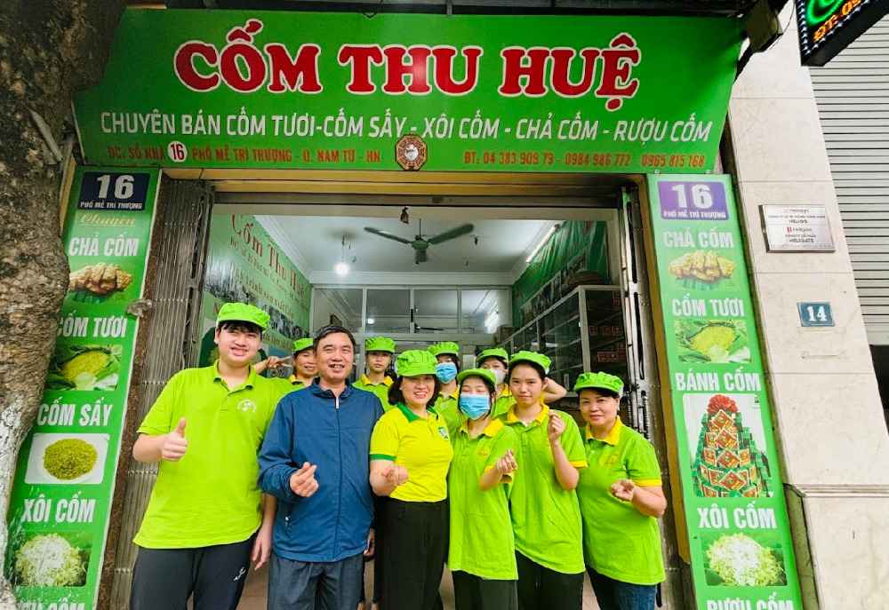 Tiệm Bánh Cốm Thu Huệ, Mễ Trì, Hà Nội 