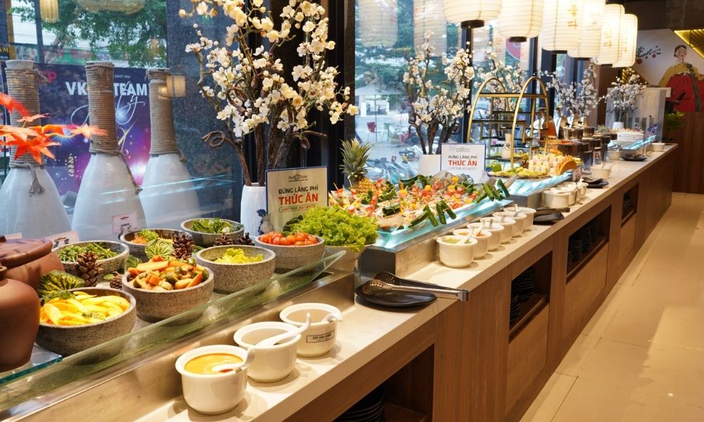 Grill & Cheer là nhà hàng buffet nướng lẩu Hàn - Nhật nổi tiếng tại Quận 9