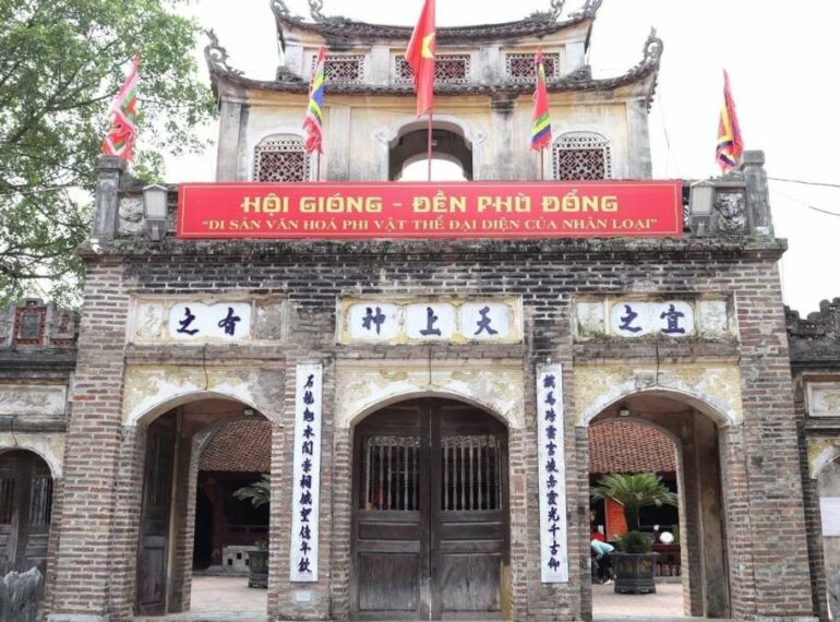 Quang cảnh Đền Gióng Phù Đổng