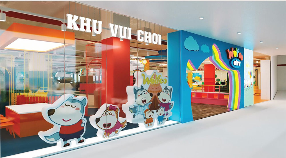 Wolfoo City là địa điểm vui chơi dành cho trẻ em (Ảnh: aFamily)