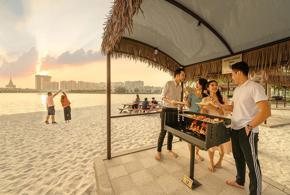 Dịch vụ cho thuê bếp BBQ tại Ocean Park 3 (Ảnh: Sưu tầm Internet)