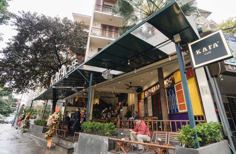  Quán cafe view đẹp, thoáng mát tại Trung Kính, Cầu Giấy(Ảnh: Sưu tầm Internet)