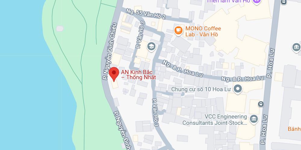 An Kinh Bắc là quán cafe thuộc quận Hai Bà Trưng (Ảnh: Google maps)