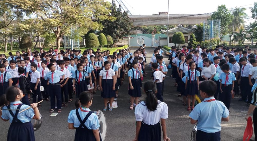 Khu di tích là nơi nhiều học sinh sinh viên ghé thăm để tìm hiểu về cội nguồn lịch sử