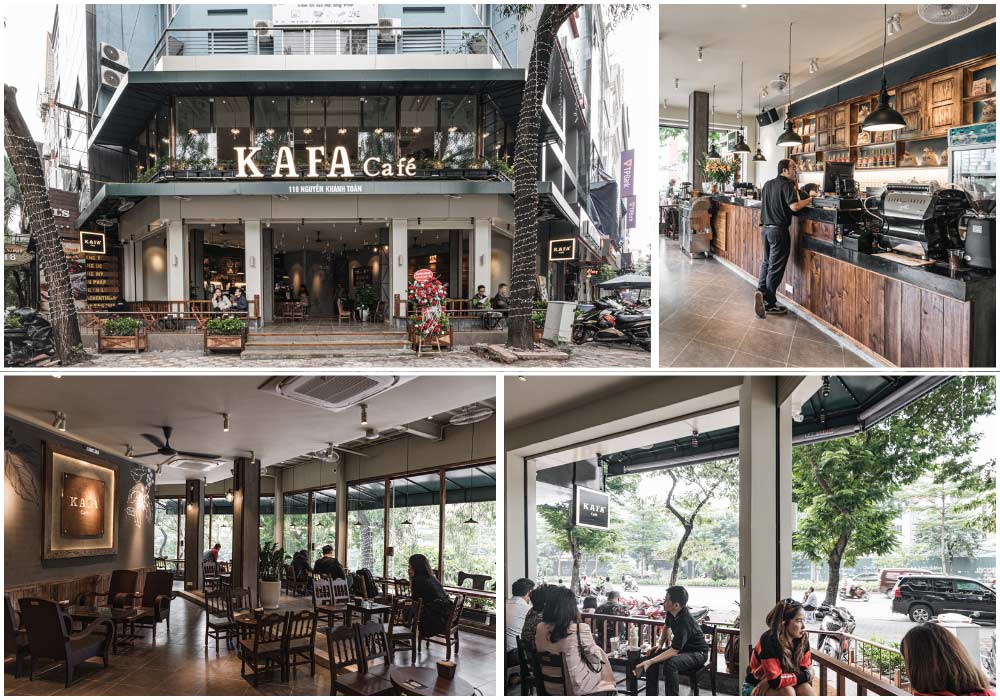 Không gian quán cafe 2 tầng rộng rãi, đầy đủ tiện ích (Ảnh: Sưu tầm Internet)