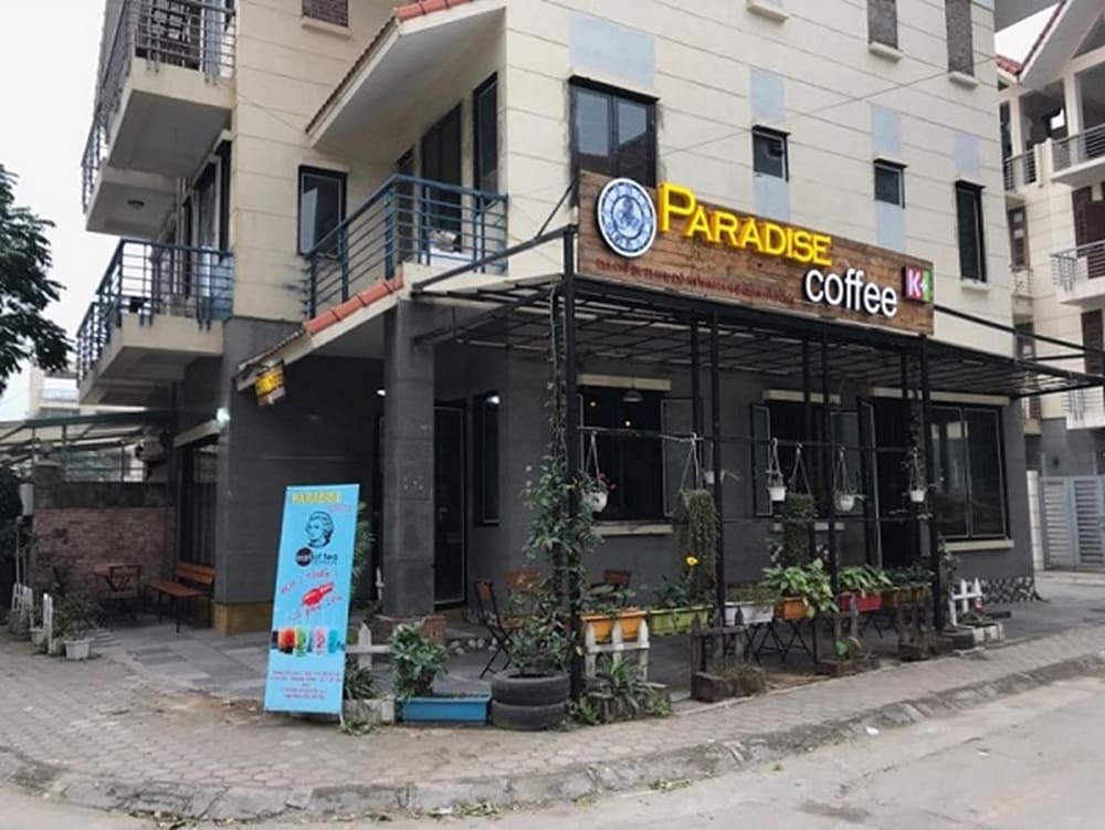 Chỉ cần ghé qua Paradise Coffee & Film, bạn sẽ ấn tượng với không gian quán ngay lập tức. (Ảnh: Sưu tầm Internet)