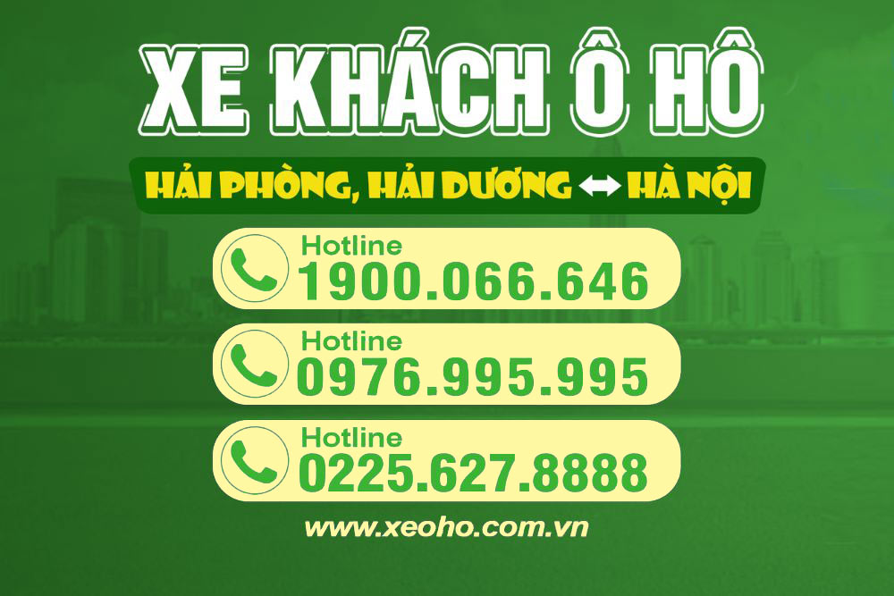 Số điện thoại liên hệ với nhà xe Ô Hô (Ảnh: Fanpage Xe Ô Hô)