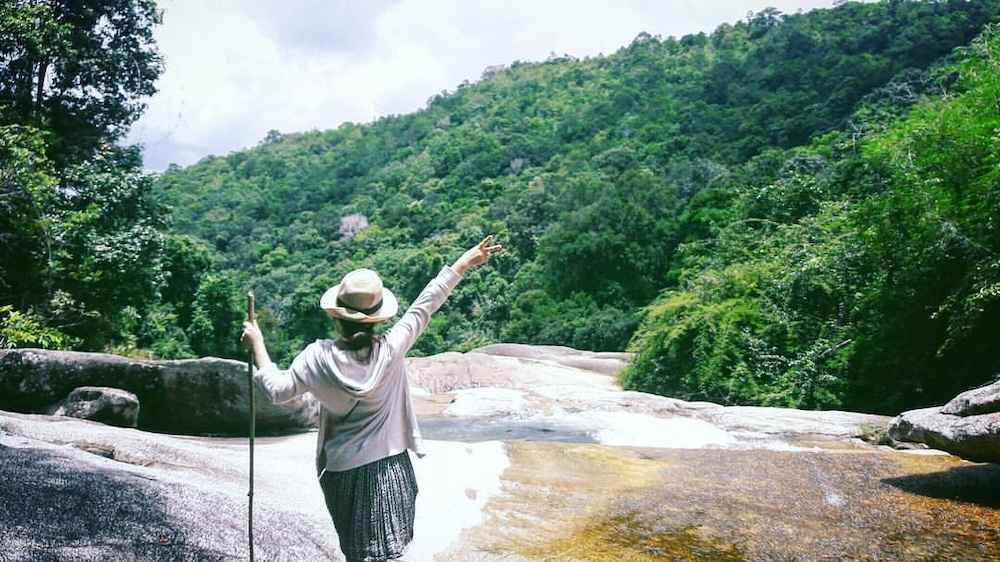 Check in tại khu du lịch thác Krông Kmar