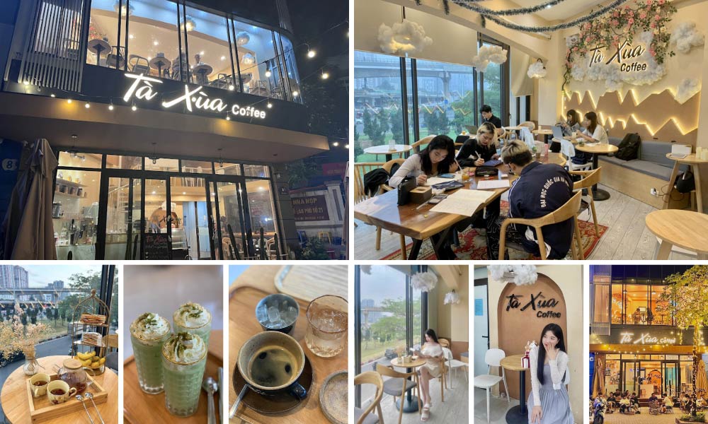 Tà Xùa Coffee & Tea - quán cà phê view đẹp ở Hồ Tùng Mậu