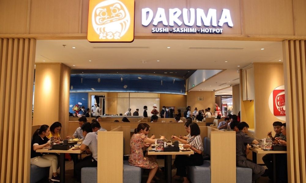 Daruma - Indochina Plaza Hà Nội là địa chỉ ăn ngon ở Xuân Thủy được nhiều người ưa chuộng