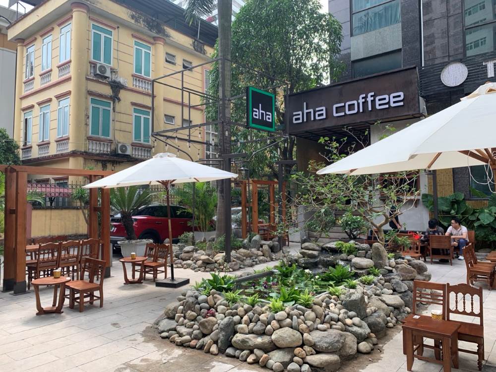 Aha coffee Hoàng Đạo Thúy