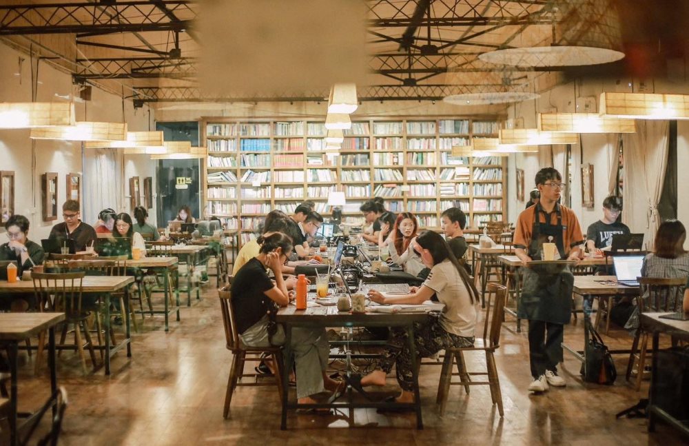 Quán cafe phù hợp với học tập, làm việc