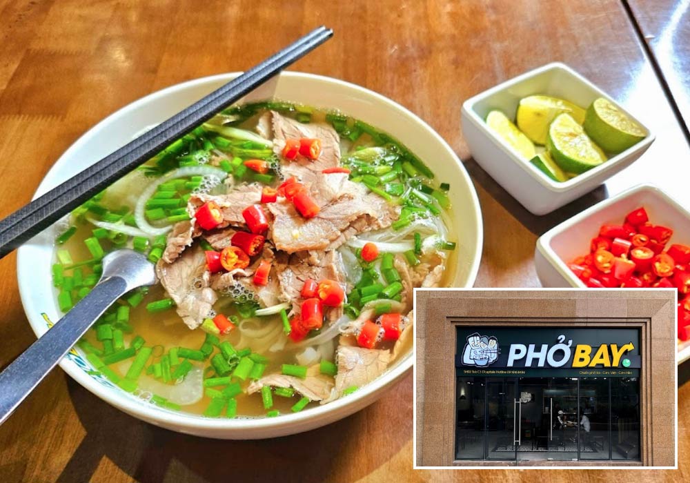 Phở Bay – nơi khám phá hương vị truyền thống chuẩn vị phở Hà Nội