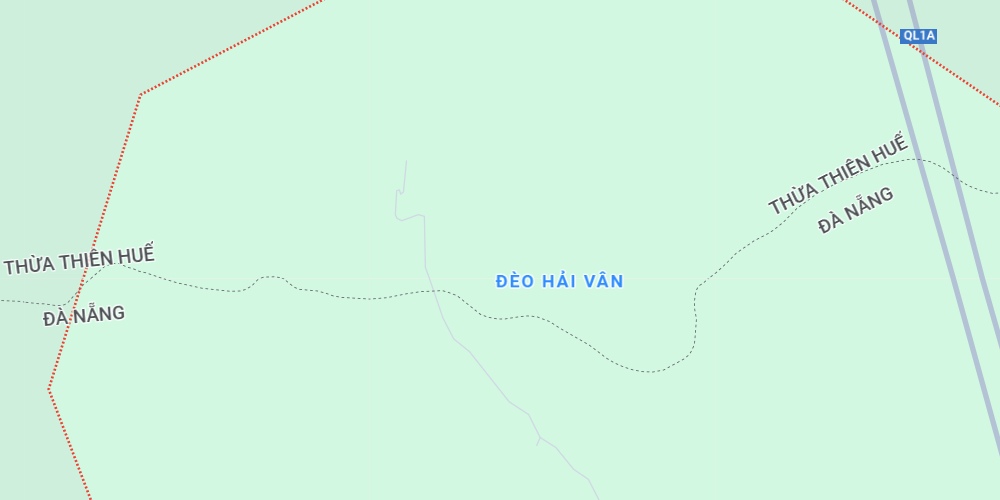 Đèo Hải Vân nối liền Huế và Đà Nẵng (Ảnh: Google maps)