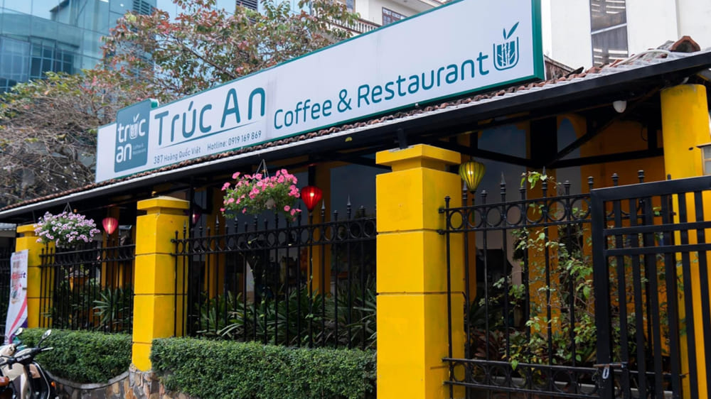 Trúc An Coffee & Restaurant là một góc nhỏ yên bình giữa lòng Hà Nội 