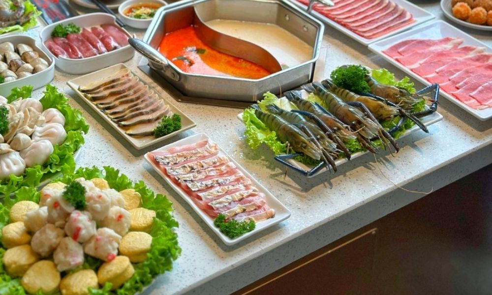 Đồ ăn siêu phong phú và chất lượng tại Dao Hua Restaurant