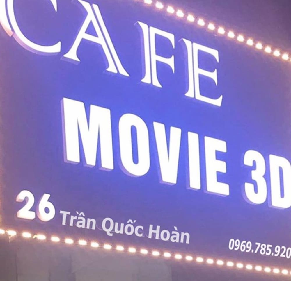 Cafe Phim 26 Trần Quốc Hoàn là điểm hẹn hò vô cùng lãng mạn. (Ảnh: Sưu tầm Internet)